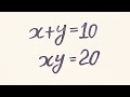 Solve the simultinius Linear equations for X and Y||Math Olampiad Mathematics 