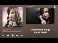 Demi Lovato - Here We Go Again (Karaoke Instrumental Lyrics) with music video