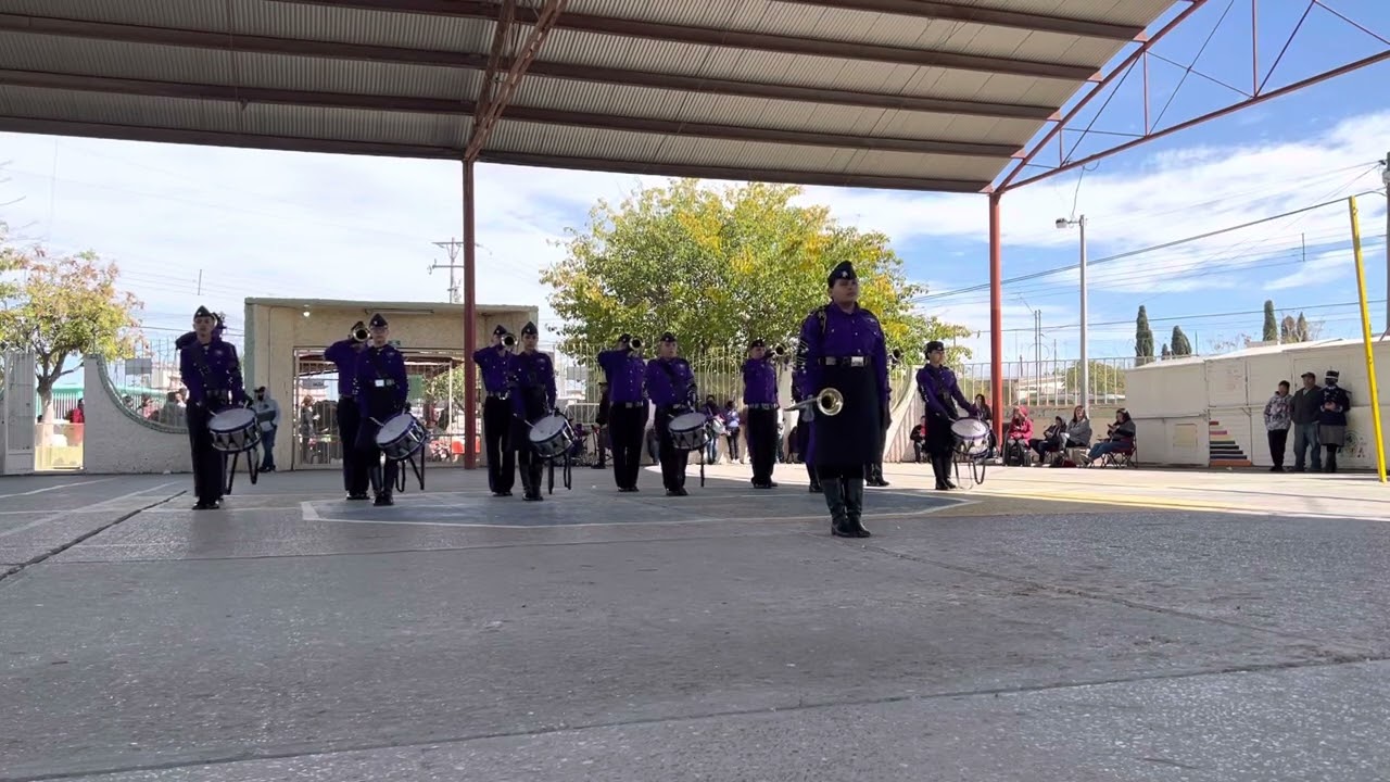 Banda de guerra Esc. Sec. Técnica #60 Copa Pumas 2022