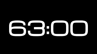 63 Minute Countdown Timer / NO SOUND