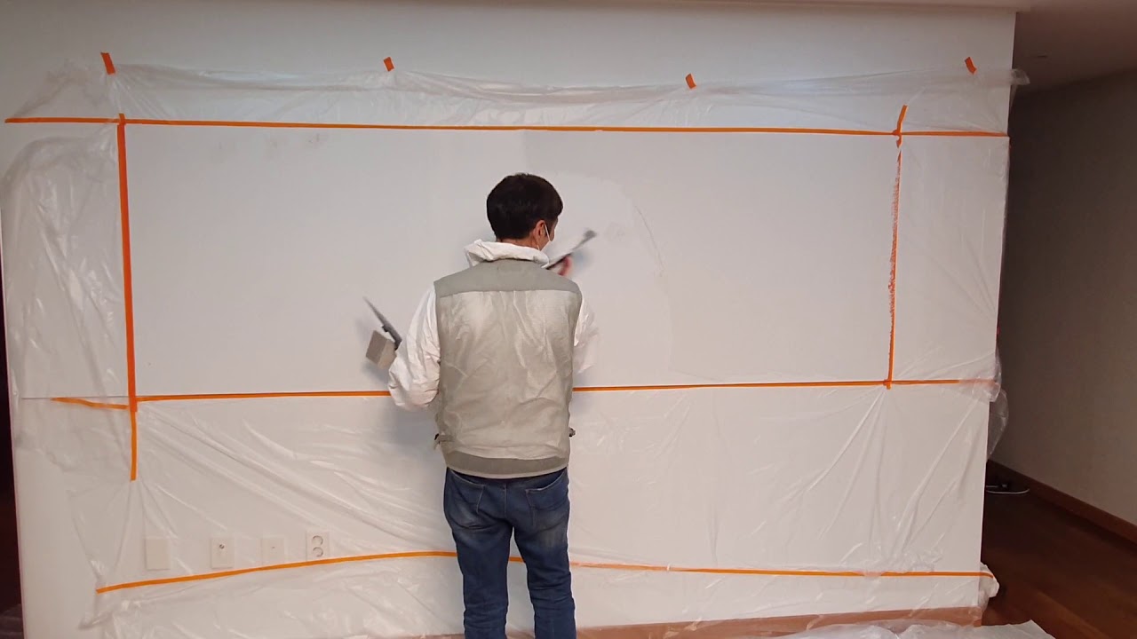 [생활의달인 페인트] #1 페인트 나도 할수있따 셀프대리석 질감 연출  DIY How to Paint  stonpaint art