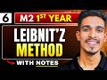 Lec 6 : Leibnitz Linear Differential Equation | First Order Linear DE | Mathematics 2 | BTech 1st Yr