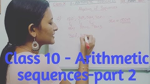 Class 10- Arithmetic Sequences-Part 2 l Maths l Sci Math Tech l Malayalam video