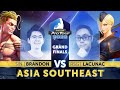 Brandon (Luke) vs. Lacunac (Falke) - Grand Final - Capcom Pro Tour 2022 Asia Southeast