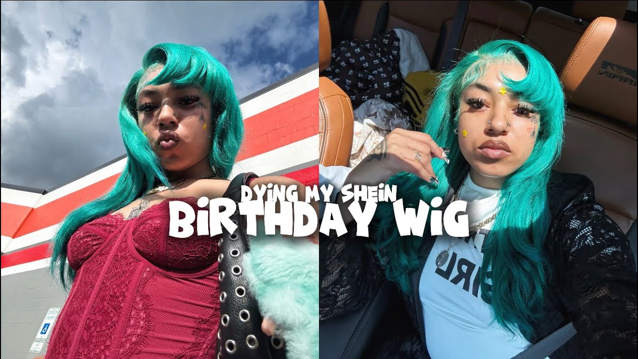 Dying 613 SHEIN Wig Clover For My Birthday 🎂 
