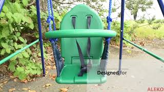 Portable Folding Toddler Baby Swing Chair Youtube