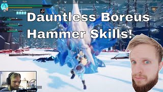 Defeating Boreus | Hammer Combos! | Dauntless