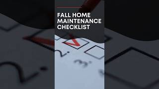 Get ready for the cozy months ahead! Here's your essential fall home maintenance checklist. 🛠️🏡