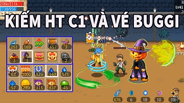 Hướng dẫn kiếm hải thạch cấp 1 và vé Buggi và thành Quả sự kiện | Hải Tặc Tí Hon