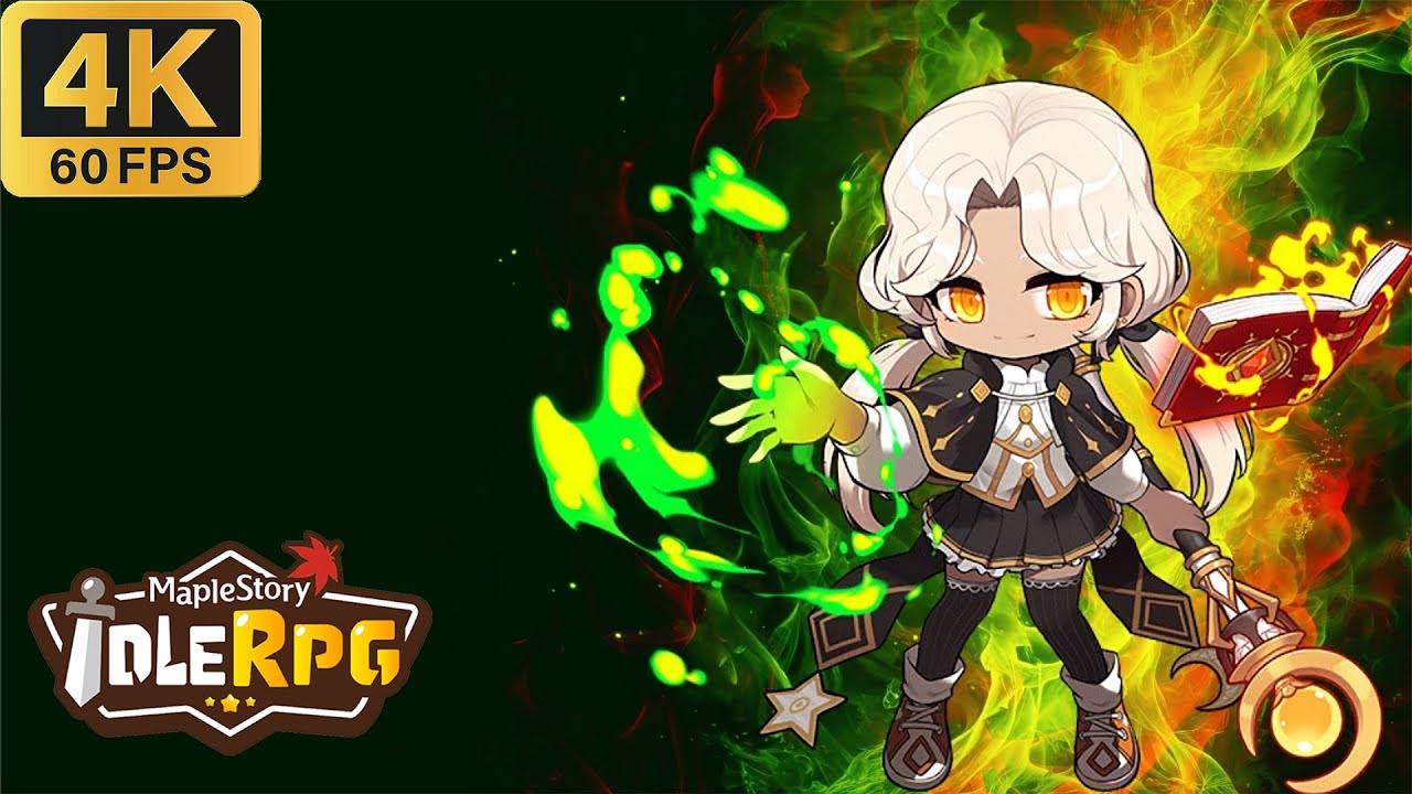 MapleStory: Idle RPG - Arch Mage (Fire Poison) Gameplay Part 45 | Android & iOS | 4K 60FPS
