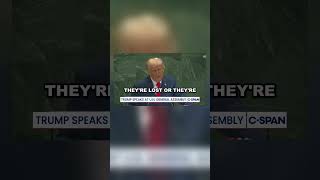 Trump Calls the Global Migration Agenda Evil