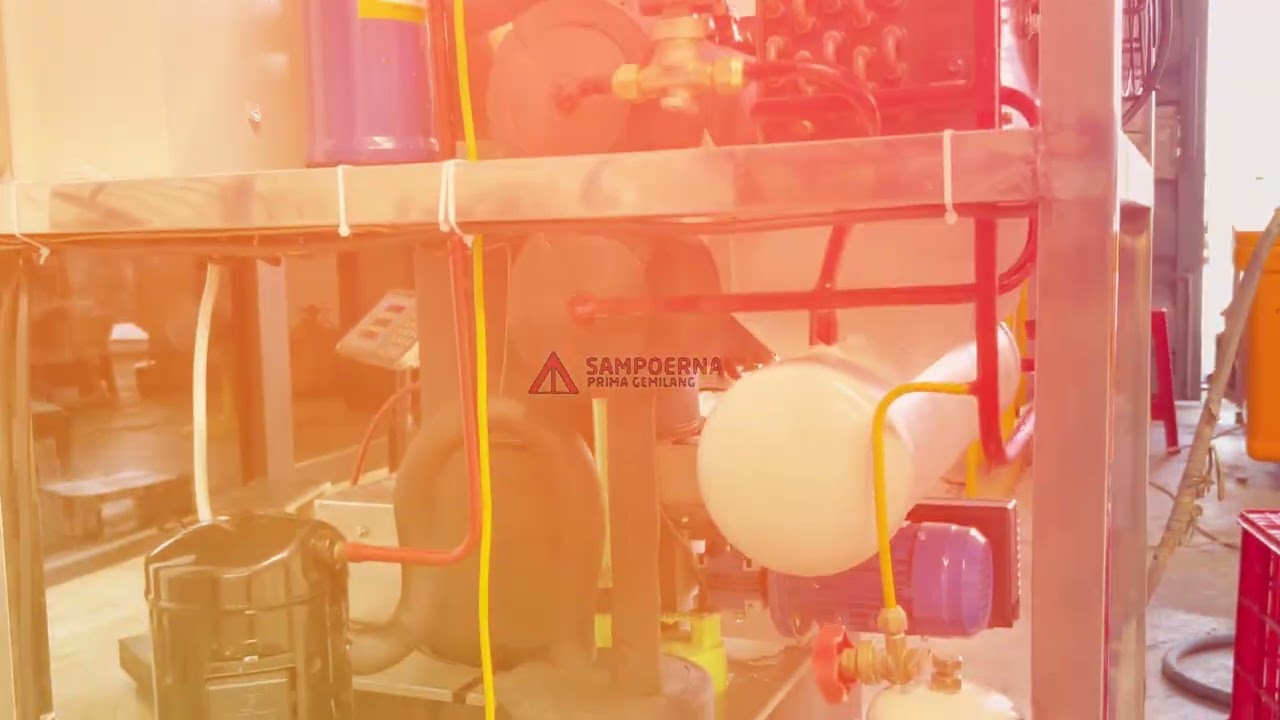 MESIN ES KRISTAL 500 KG/HARI 1 PHASE