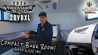 HalfTon Towable BUNKROOM Trailer!  2024 Wildwood XLite 28VBXL