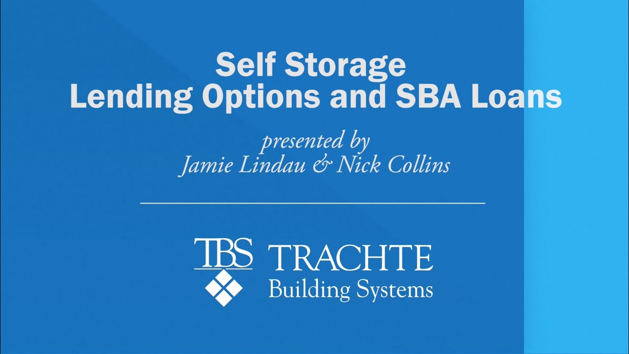 Self Storage Lending - YouTube