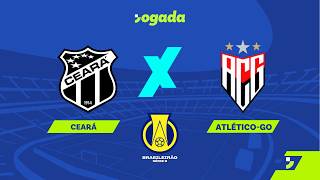 🔴 AO VIVO: CEARÁ X ATLÉTICO-GO| 8ª RODADA DA SÉRIE B 2026 | 09/05/2026