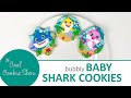 Bubbly Baby Shark Cookies