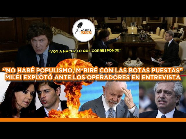 MILEI EXPLOTÓ EN ENTREVISTA CON MAJUL EN LN+ Y LIQUIDÓ A LOS OPERADORES: "NO VOY A HACER POPULISMO"