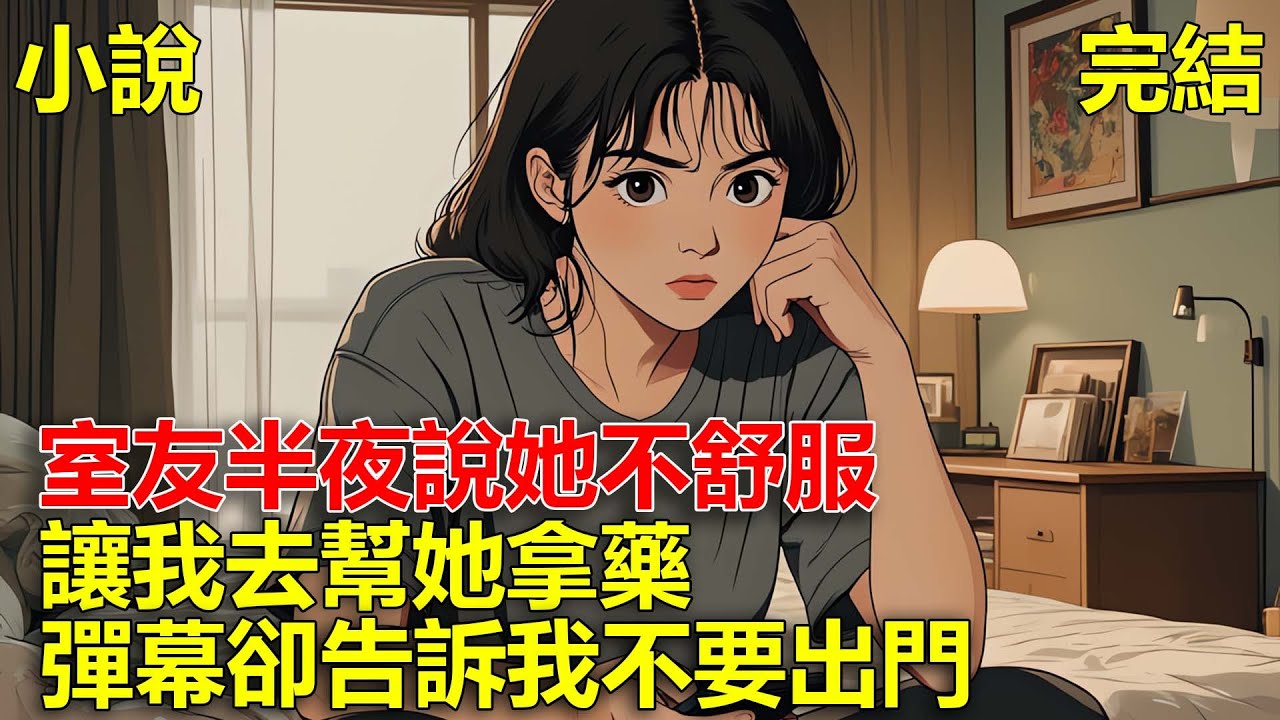 室友半夜說她不舒服，讓我去幫她拿藥，彈幕卻告訴我不要出門，否則被室友家人綁架！