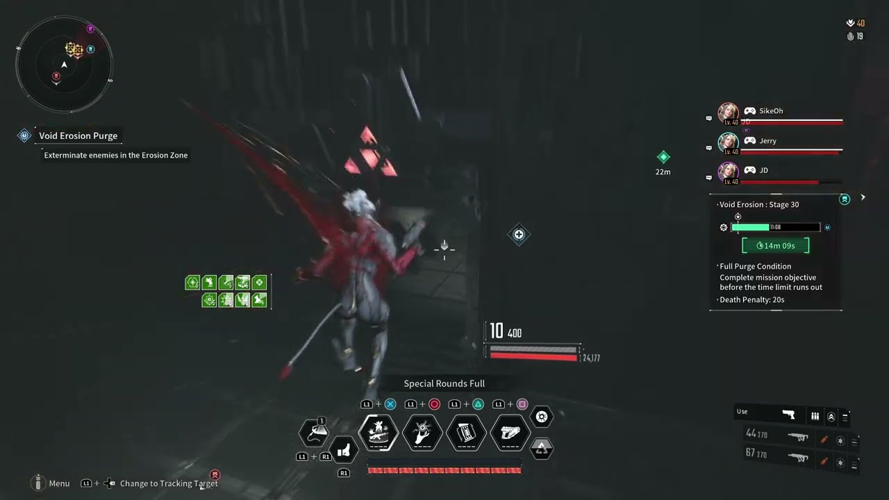 The First Descendant - Void Erosion Purge (level 30)