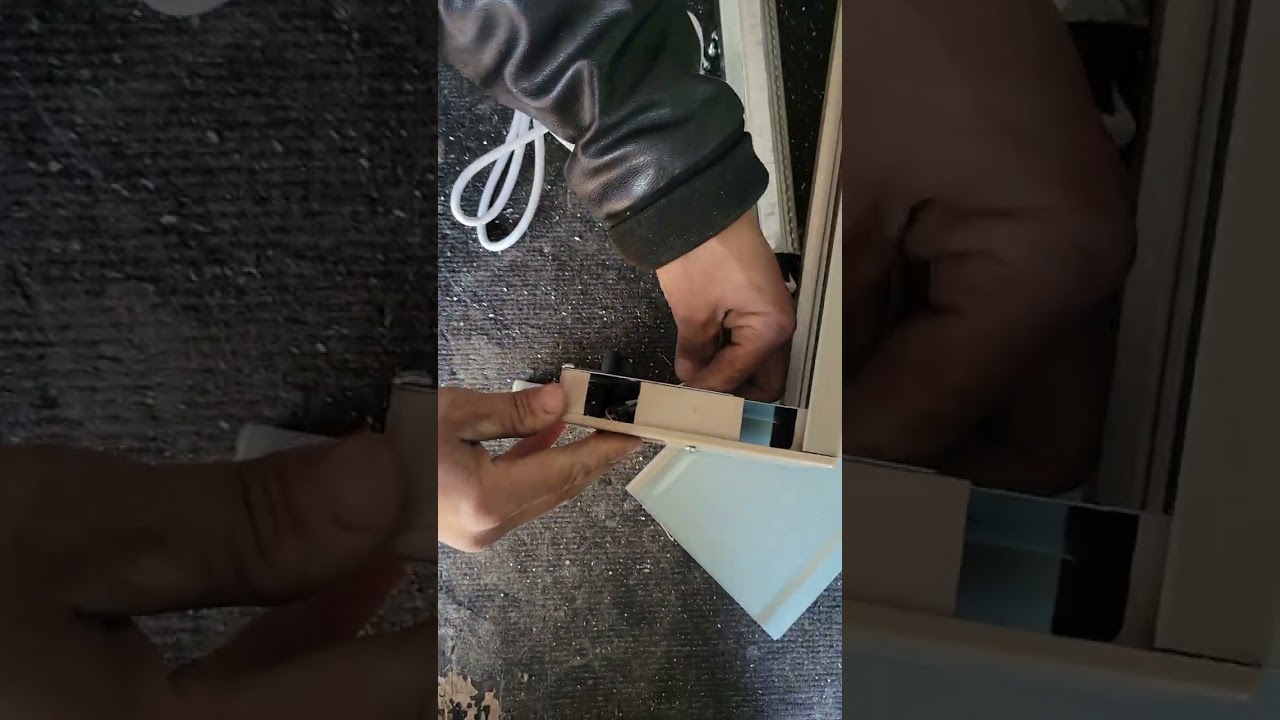 كيفية تجميع كاخو بتحرك كهربائي.         #نجارة #الاليمينيوم #عمل# الجزائر #تونس #مصر #السعوديه 