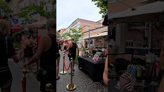 Memorial Day on Española Way 🇺🇸 Miami Beach Street Celebration (Live Atmosphere)