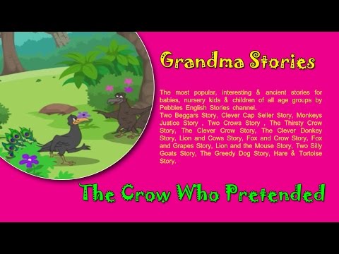 Peacock & Crow | Grandma Stories Gujarati For Kids HD | Dadimaa Ni Varta | Gujarati Stories