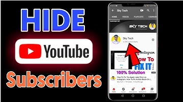 How To Hide Your YouTube Channel Subscribers in Mobile | hide youtube subscriber
