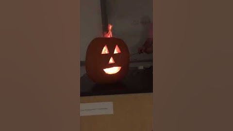 Exploding Pumpkins Demonstration: (Science Teacher in Slow Motion!)