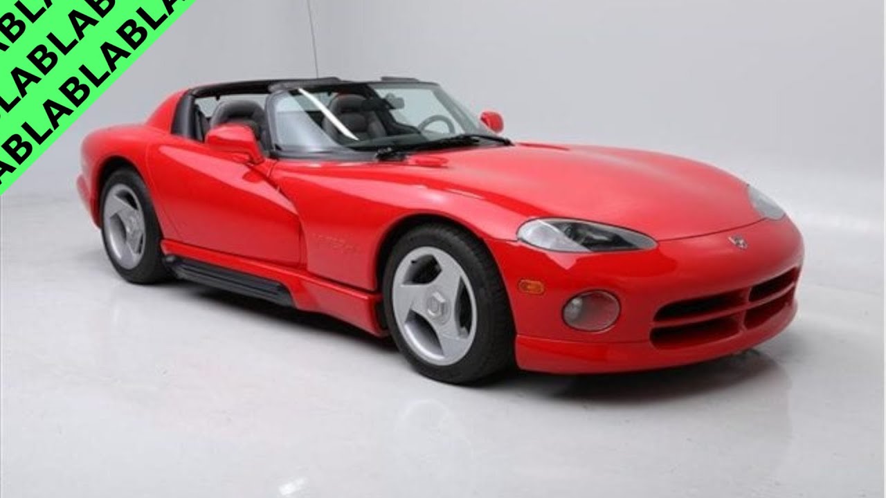 The Dodge Viper SR1 Was A Literal Death Trap YouTube The Dodge Viper SR1 Was A Literal Death Trap YouTube