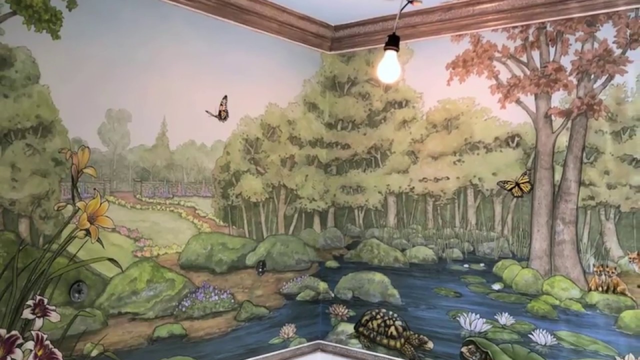 Woodland Bath for a Young Lady