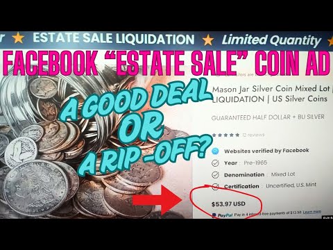 Facebook Coin Ad-Good deal or RIP OFF? Lets break it down and see! #silverstacking