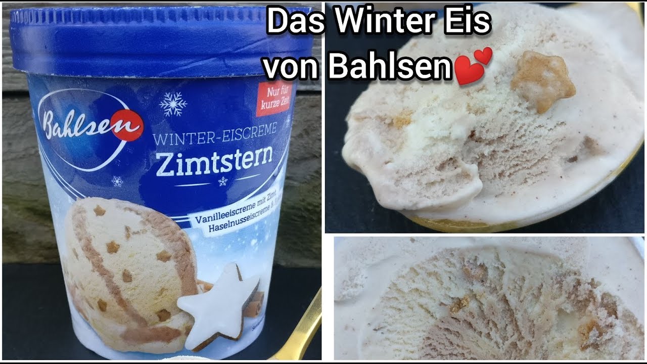 Bahlsen Winter-Eiscreme Zimtstern