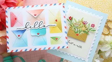 New! Postage Collage Envelopes
