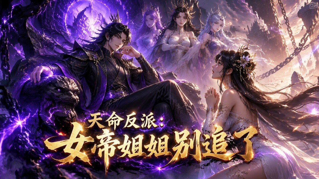 《天命反派:女帝姐姐別追了》開局覺醒大反派系統,九天女帝竟然跪求我原諒?看我如何反手鎮壓諸天萬界!