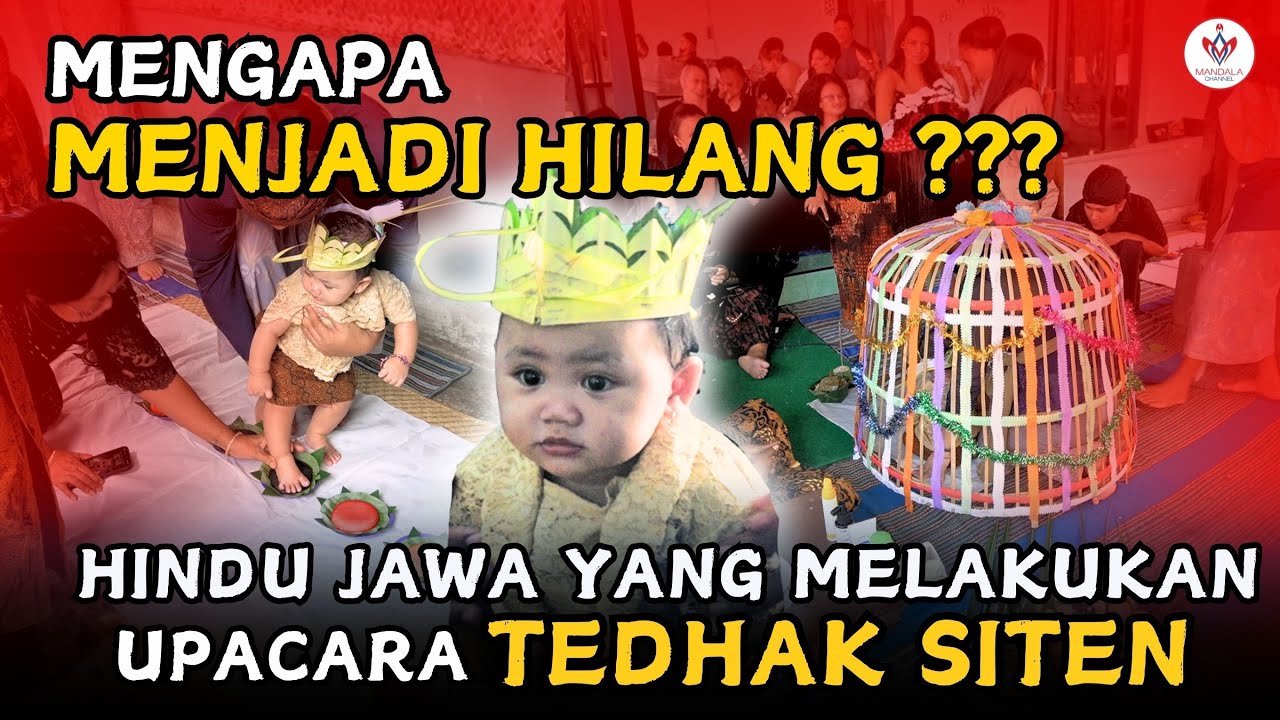TEDHAK SITEN❓❓❓UPACARA WARISAN LELUHUR YANG MULAI TERLUPAKAN... #hindu #hindujawa #budayajawa #jawa