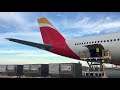 Airbus 330-300 Iberia. Approach , landing & take off Boston KBOS.(cockpit view)1080HD