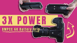 Blackmagic 6K Pro Battery Grip Setup (Step-by-Step)