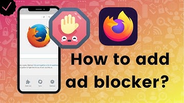 How to add ad blocker in Firefox?