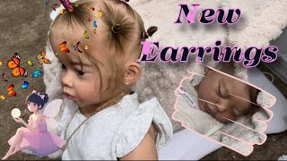 Piercing Silicone Baby & Toddler’s Ears | Mya Reborns