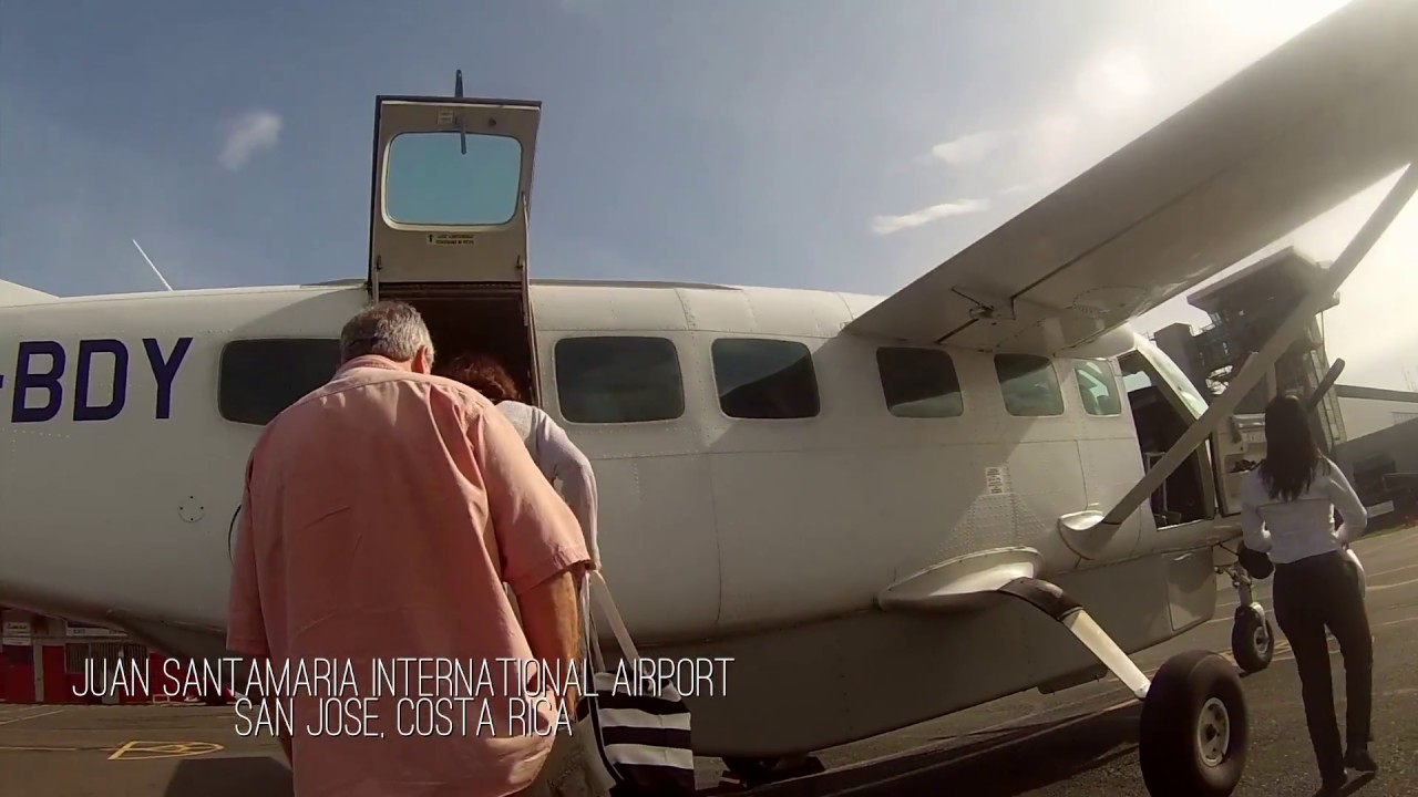 SANSA AIR FROM SAN JOSE TO QUEPOS, COSTA RICA YouTube