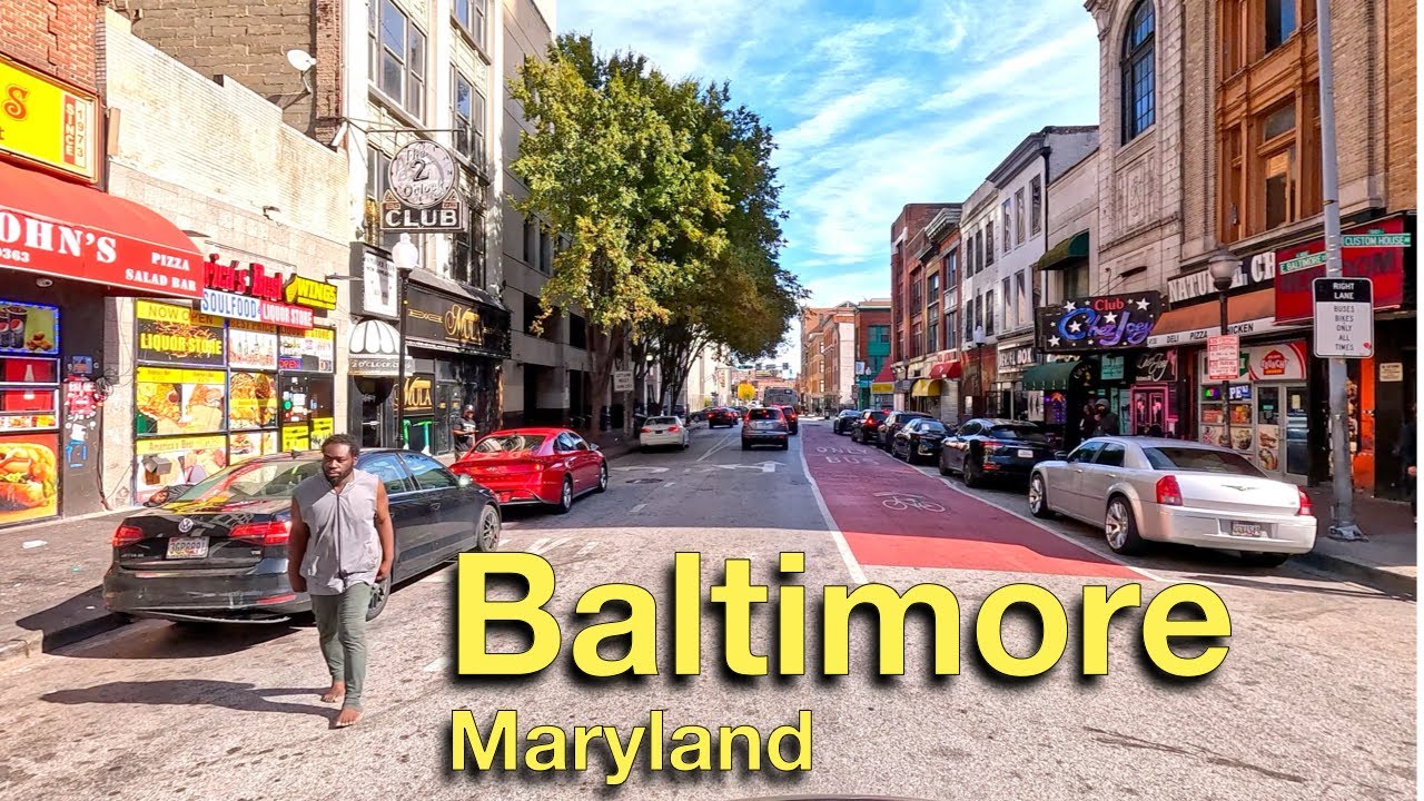 Discover Baltimore by Car | Culture, Architecture & Street Scenes