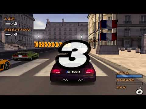 Тест игры Alarm for Cobra 11: Hot Pursuit (PS2, 2005) - 1080p HD