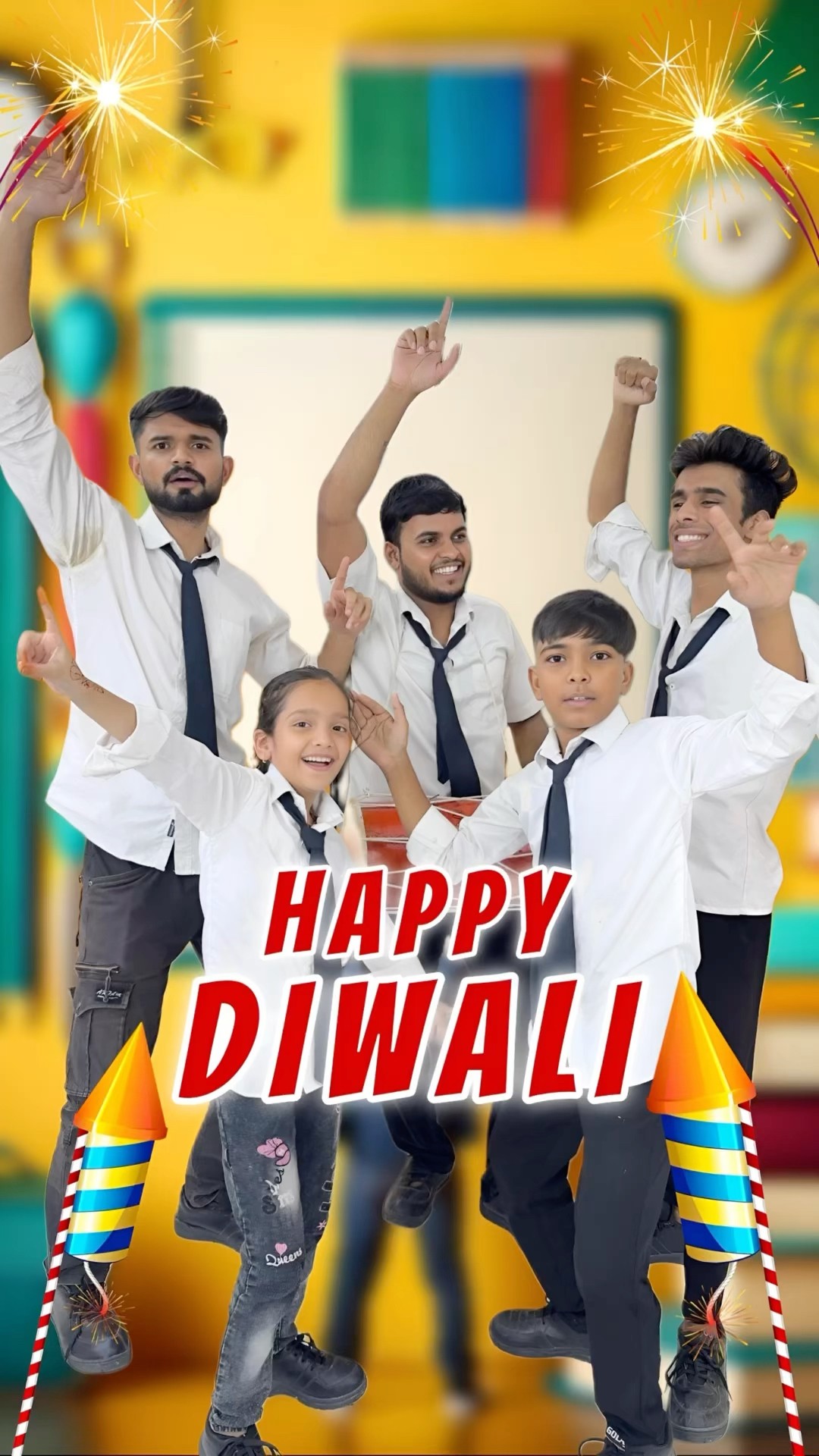 Happy Diwali ?? #comedy #jagga #funny #happydiwali #aaganwadikebacche #shorts #dhonisir #trending
