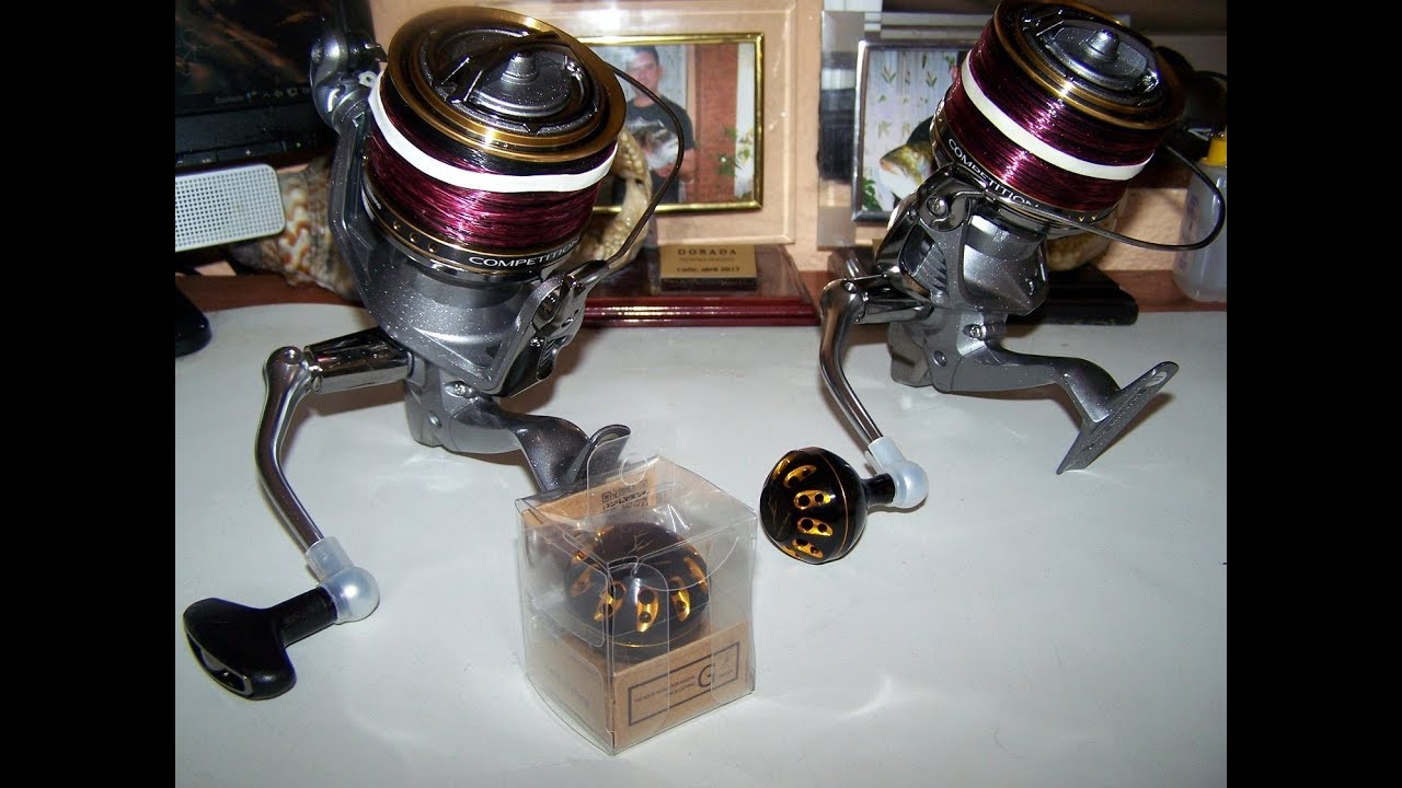 Shimano Ultegra XSD, pomo de combate. Shimano upgrade power Knob, por Surfcasting Cádiz
