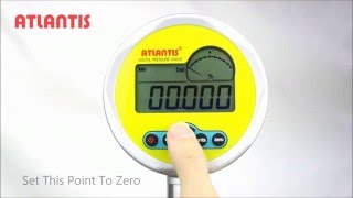 ATLANTIS 校正壓力表 0.02% Basic Operation