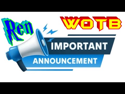 Announcement - Ren