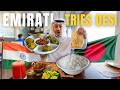 لم أتوقع هذا إماراتي يجرب المطبخ الكيرالي والبنغلاديشي في دبي
