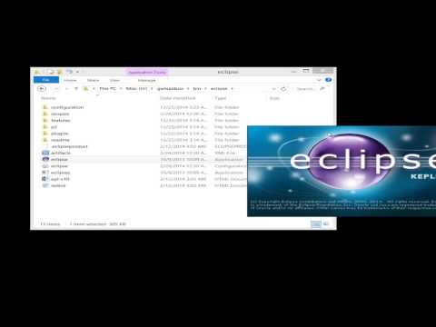 Starting Eclipse and Configure Eclipse Workspace
