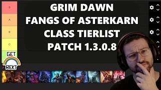 Class Tierlist - Grim Dawn 1.3.0.8 (Single Mastery)