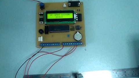 PIC Ultrasonic HC SR04